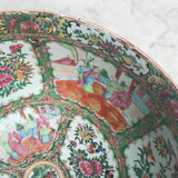 Large 19th Century Cantonese Famille Rose Enamelled Bowl - Detail View - 7