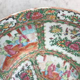 Large 19th Century Cantonese Famille Rose Enamelled Bowl - Detail View - 6