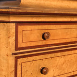 19th Century Painted Chest on Chest with Concave Top - Detail View - 3