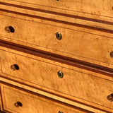 19th Century Painted Chest on Chest with Concave Top - Detail View - 4