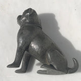 19th Century Novelty Pewter Dog Pepperette - Main View - 2