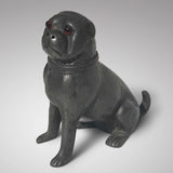 19th Century Novelty Pewter Dog Pepperette - Main View - 1