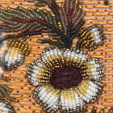 19th Century Oval Beadwork & Embroidered Picture - Detail View - 3