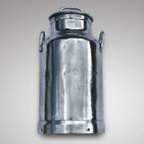 Old French Polished Aluminum Milk Churn - Main View - 2