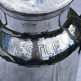 Old French Polished Aluminum Milk Churn - Detail View - 3