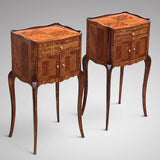 Superb Pair of French Antique Bedside Tables - Main View - 1
