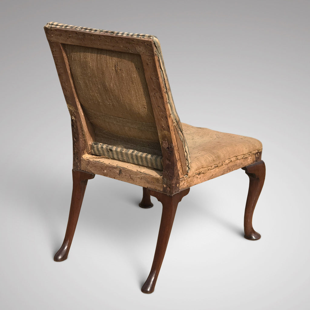 George II Mahogany Side Chair - Side View - 2