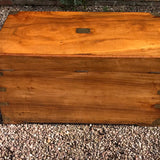 19th Century Ah Foo Camphor Campaign Trunk - Back View - 3