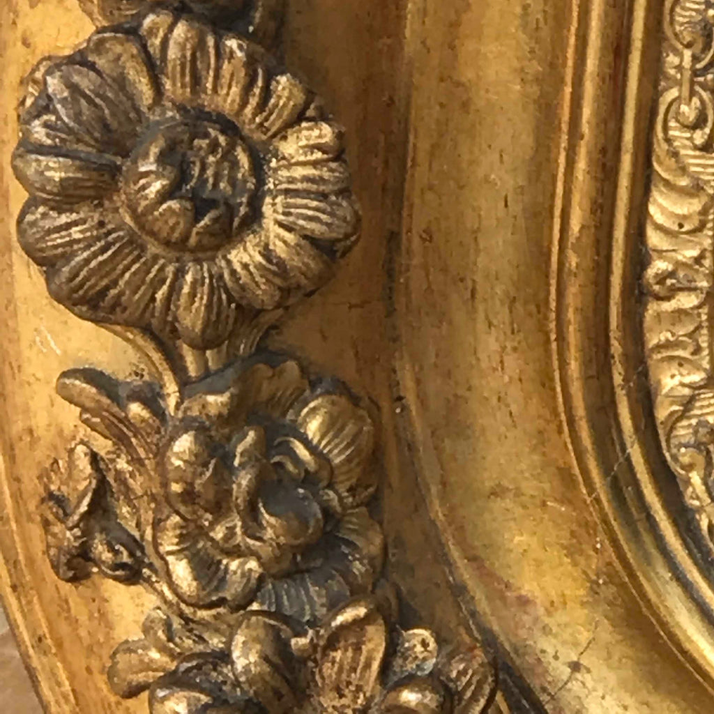19th Century French Gilt Mirror - Detail View - 3