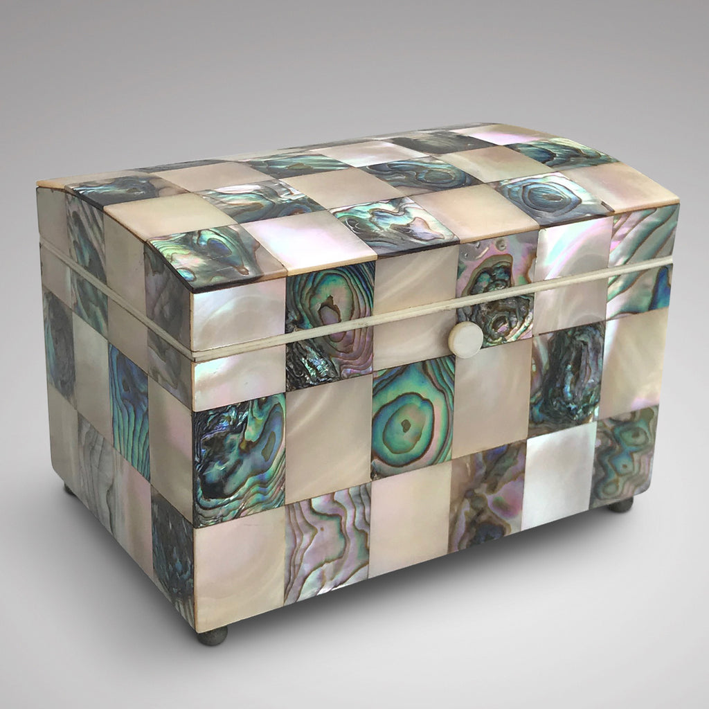 Mother of Pearl Trinket Box - Main View - 1