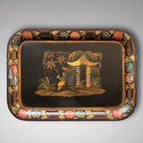 Large 19th Century Chinoiserie Toleware Tray - Main View - 1