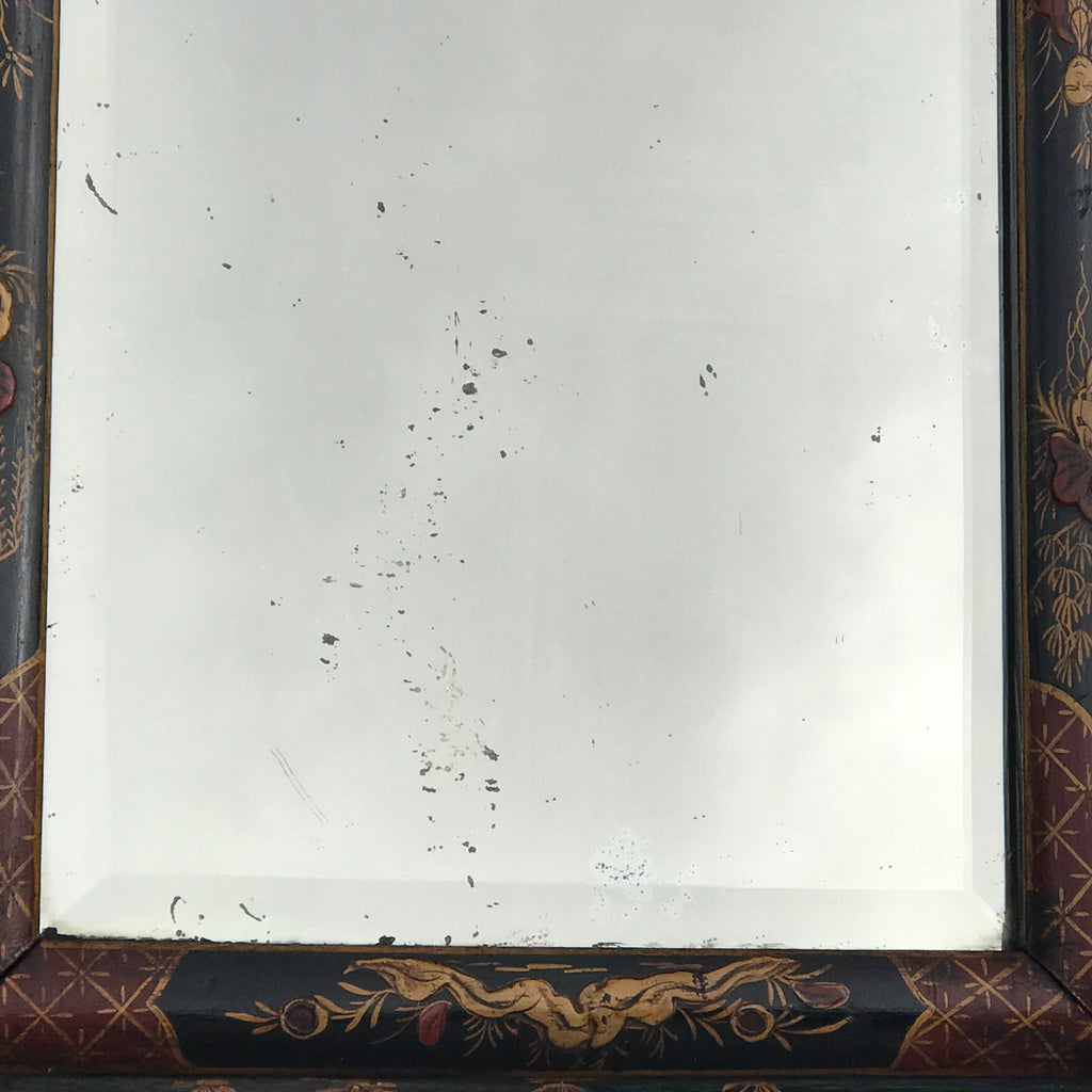 19th Century Mirror with Chinoiserie Decoration - Detail View - 5
