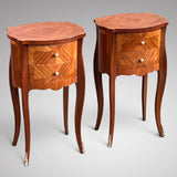 Pair of French Kingwood Bedside Tables - Main View - 1