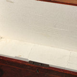 Victorian Red Scumble Painted Blanket Box - Inside View - 6