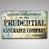 19th Century Insurance Company Brass Name Plate - Main View - 1