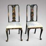 Pair of Early 20th Century Chinoiserie Side Chairs