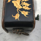 Early 20th Century Painted Copper Planter - Detail View - 4