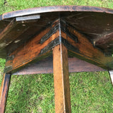 19th Century Oak Cricket Table - Detail View - 3