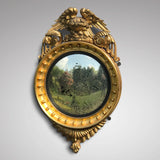 Regency Carved Giltwood Convex Mirror - Main View - 1