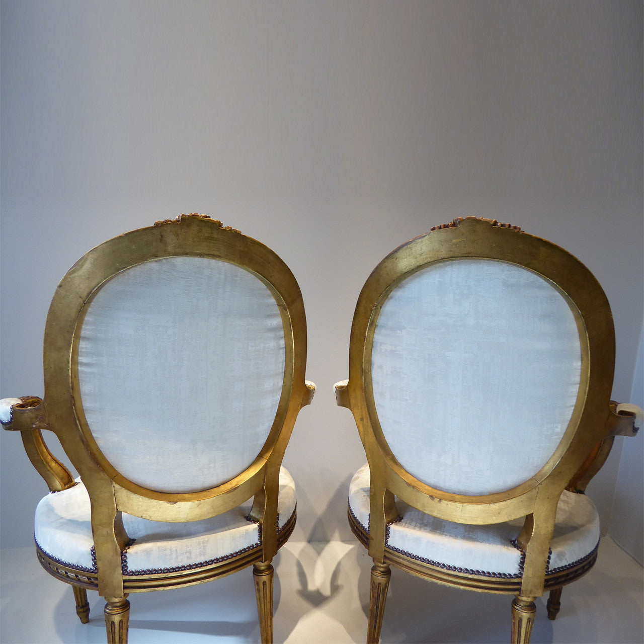 Pair of 19th Century French Salon Chairs – Hobson May Collection
