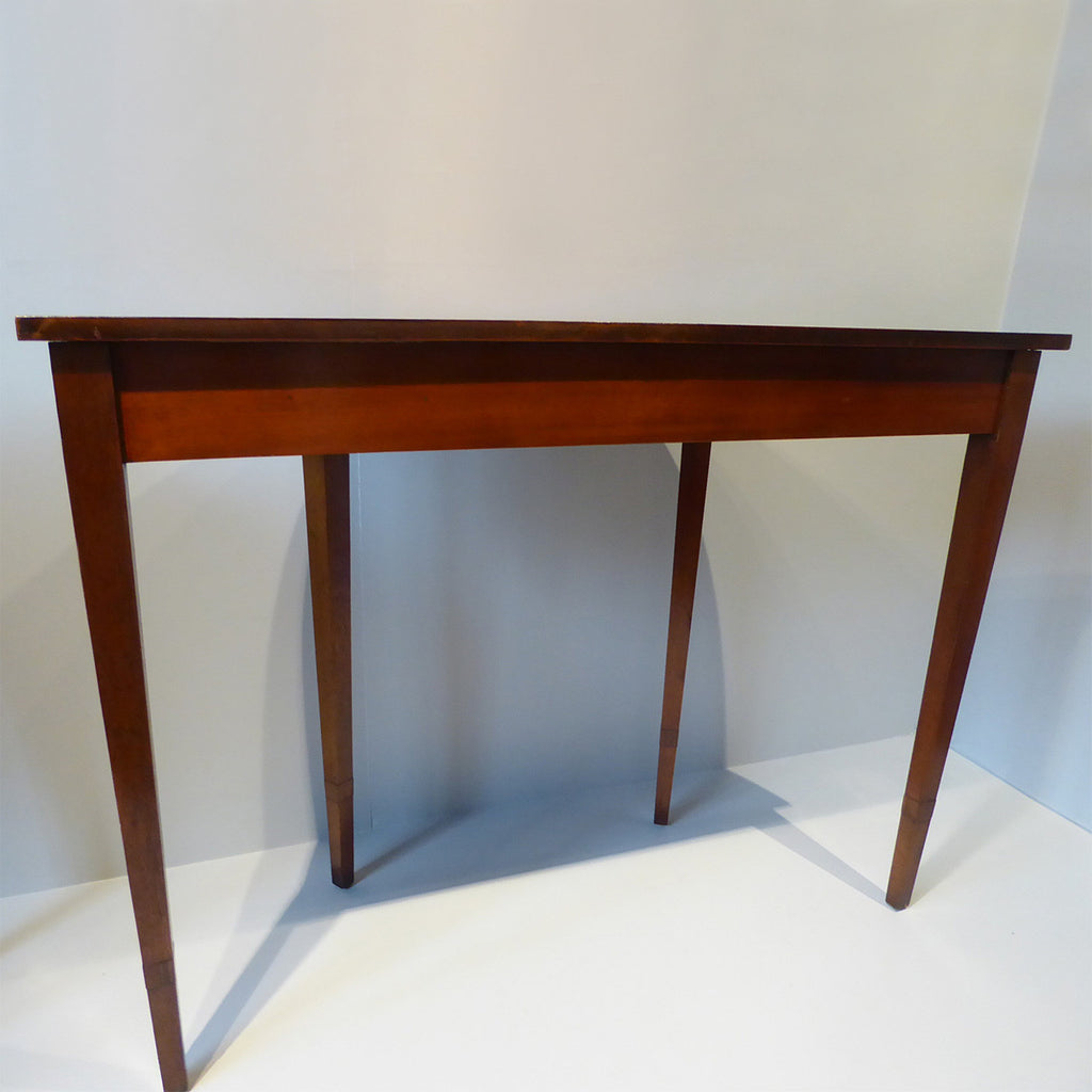 Pair of Edwardian Demi Lune Tables - Hobson May Collection - 5
