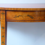 Pair of Edwardian Demi Lune Tables - Hobson May Collection - 6