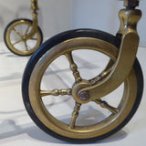 Vintage Brass Drinks Trolley - Detail View One